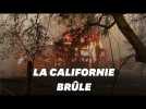 Une centaine d'habitations en feu à cause des incendies californiens