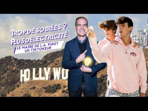 VIDEO : Covid-19 : le maire de Los Angeles punit un Tik Tokeur trop ftard