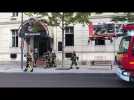 Incendie hôtel d'Anjou Angers