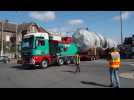 Convoi exceptionnel à Cambrai