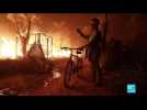 Grèce : le camp de migrants de Moria presque entièrement détruit par les flammes