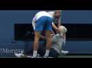 US Open : Novak Djokovic disqualifié après avoir touché une juge avec sa balle (vidéo)