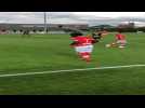 VA - Mouscron : la 1re mi-temps