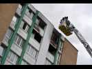 Aulnoy-lez-Valenciennes : le feu dans un appartement au sixième étage