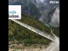 La plus longue passerelle du monde a ouvert en Suisse