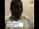 Cette femme soulève des poids avec ses oreilles