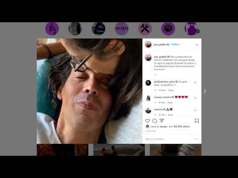 VIDEO : Paz Padilla felicita a su marido el d�a que hubiese cumplido 54 a�os