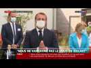 VIDEO - Emmanuel Macron s'exprime depuis un EHPAD du Loir-et-Cher