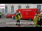 Saint-Omer : exercice incendie au musée Sandelin