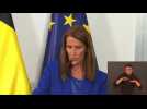 Coronavirus: conférence de presse du Conseil national de sécurité (Sophie Wilmès) (1/6)