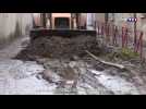 Intempéries dans le Gard : deux mètres de boue dans les rues d'Anduze