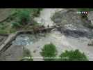 VIDEO - Les images de la crue du Gardon, depuis un hélicoptère