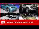 Salon de Francfort 2019 : toutes les nouveautés (l'intégrale)