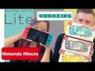 Nintendo Switch Lite Unboxing + Size Comparison
