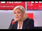 Marine Le Pen sur RTL : "Emmanuel Macron a des visées électoralistes" sur l'immigration