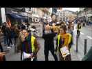 Une cinquantaine de militants écolos manifestent contre les multinationales à Lille