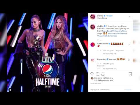 VIDEO : Shakira y JLo, duelo de divas en la 'Super Bowl 2020'
