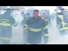 Manifestation des pompiers à Paris : tensions et heurts avec les forces de l'ordre