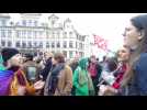 Rassemblement contre les violences policières à Bruxelles
