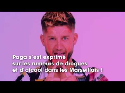VIDEO : Paga (Les Marseillais) : il répond aux rumeurs de drogue et d'alcool à la villa