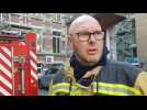 Alerte incendie à l'hôpital de Warquignies: le point avec les pompiers. Vidéo VP