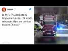 Royaume-Uni: les 39 morts retrouvés dans un camion étaient Chinois