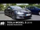 2019 Tesla Model S Grande Autonomie 1er Essai Français Lyon-Paris.
