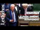 Scènes surréalistes au Parlement britannique lors de sa suspension