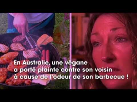 VIDEO : Une vgane porte plainte contre son voisin  cause de l?odeur de son barbecue, 2 000 personn
