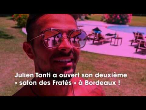 VIDEO : Julien Tanti cre une norme meute pour l?ouverture de son nouveau Salon des Frats  Borde
