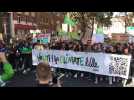Les lycéens manifestent avec Youth for Climate à Lille