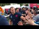 Rugby à XV - Coupe du monde : les Bleus à la rencontre de la population à Kumamoto
