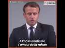 Préfecture de police: Emmanuel Macron appelle à «faire bloc» face à l'islamisme
