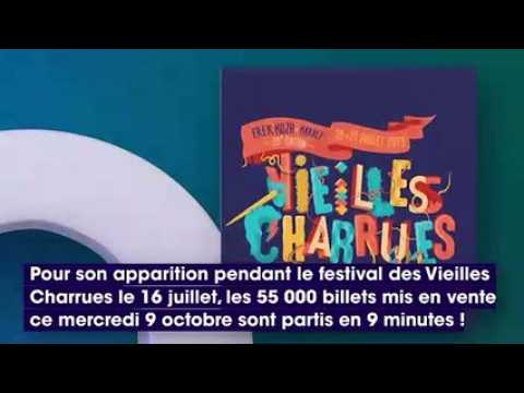 VIDEO : 55 000 billets vendus en 9 minutes  Cline Dion pulvrise le record des Vieilles Charrues !