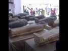 Egypte: Découverte de 59 sarcophages intacts, vieux d'au moins 2.500 ans