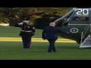 Coronavirus : Donald Trump a rejoint l'hôpital militaire Walter Reed en hélicoptère