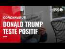 Trump positif au Covid-19: ça ne changera pas la campagne estiment les Américains