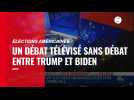 Élections américaines. Un débat télévisé sans débat entre Trump et Biden