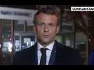 Emmanuel Macron à Conflans-Sainte-Honorine : 