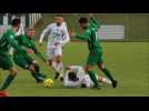 Football (Coupe de France) : le penalty du Maubeugois Lemoine face à Escaudoeuvres