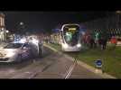 Le tramway devant le centre des congrès