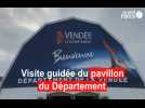 Sur le village du Vendée Globe, le Département décrypte la course sur 1 200 m2
