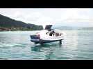 Le premier test de SeaBubbles sur le lac d'Annecy