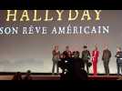 Læticia Hallyday émue pour présenter le film sur le dernier road de Johnny Hallyday au Grand Rex