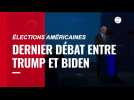 Élections américaines. Dernier débat entre Donald Trump et Joe Biden