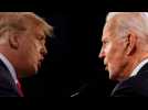 Donald Trump et Joe Biden se sont affrontés lors du débat final