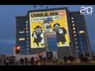 Montpellier : Des Unes de Charlie Hebdo projetées sur l'hôtel de région