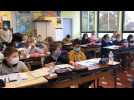 Hommage à Samuel Paty : moment de discussion dans une école à Bapaume