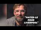 Covid-19: À Liverpool, Jürgen Klopp invite les habitants à tous se faire tester
