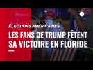 Élections américaines. Les supporters de Donald Trump fêtent sa victoire en Floride